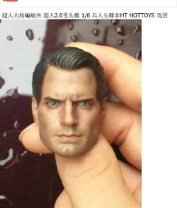 1/6 Scale US Soldier Head Sculpt - Sci-Fi Film Hero/Villain - Painted Head Model Kit for 12in Action Figures Toys