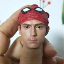 1/6 Scale US Soldier Head Sculpt - Sci-Fi Film Hero/Villain - Painted Head Model Kit for 12in Action Figures Toys