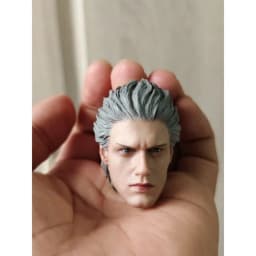 1/6 Scale US Soldier Head Sculpt - Sci-Fi Film Hero/Villain - Painted Head Model Kit for 12in Action Figures Toys