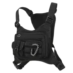 Tactical Outdoor Chest Bag Unisex Running Cycling EDC Vest Workouts Sports Chest Pack Rig for Men And Women