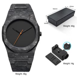 Men's Top Luxury Business Watches Arabic Numeral Waterproof Quartz Watches Men's Analog Mechanical Watches