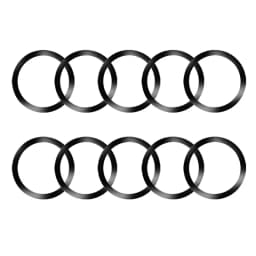 Universal Magnetic Metal Plate Ring For Samsung iPhone Magsafe Wireless Charger Car Phone Holder Sticker Round Magnet Patch