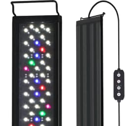 12-30 Inch Fish Tank Full Spectrum LED Light with Timing and Memory Function, Aquarium Plant Growth Light 100-240V