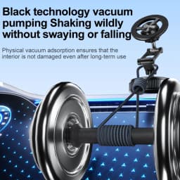 2026 New Car Strong Magnetic Phone Holder for iPhone 17 16 Samsung Universal Desktop Vacuum Suction Cup Folding Magnet Bracket