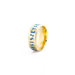 Nordic Retro Viking Rune Ring For Men Women Simple 316L Stainless Steel Odin Letter Viking Rings Couple Amulet Jewelry Gifts