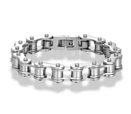 Never Fade Rock Viking Wolf Bracelet Men's handmade cord Wolf Bead Punk Bracelets Biker Jewelry