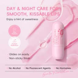 LAIKOU Sakura Lip Balm Nourishing Refreshing Hydrating and Lasting Moisturizing Preventing Cracking Repairing for Daily Lip Care