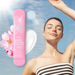 LAIKOU Japanese Sakura Skin Care Set - Hydrating Nourishing Moisturizing Soften Rough Skin for Radiant Complexion
