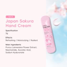 LAIKOU Japanese Sakura Skin Care Set - Hydrating Nourishing Moisturizing Soften Rough Skin for Radiant Complexion
