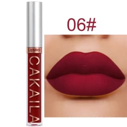 CAKAILA 18 Color Waterproof Matte Velvet Lip Glaze Lasting Silky Liquid Lipstick Not Easy To Fade Lip Gloss Makeup Sexy Lip Tint