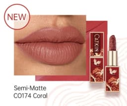 CATKIN Makeup Velvet Matte Lipstick, Hydrating Long‑Lasting Creamy Smooth, for Halloween Cosplay & Party Lip Looks