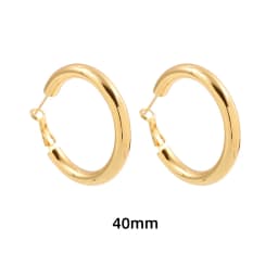 New Trendy Geometric Twisted Thick Hoop Earrings Fashion Gold Color Big Round Circle Earrings for Women Punk Hiphop Jewelry Gift