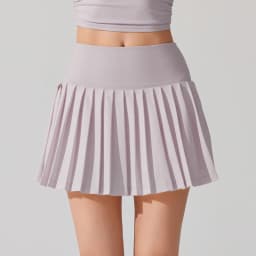 VITALINOVO Pleated Tennis Skirt for Women with Pocket Shorts Women's High Waisted Lightweight Athletic Golf Skorts Skirts Flowy