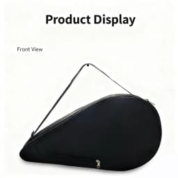 Jusenda Oxford Padel Paddle Bag Cover For Various Tennis Racket Soft Face Carbon Fiber EVA Racquet Unisex Tennis Shoulder Bags