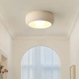 Japanese Wabi Sabi Style Circular Hallway Light Balcony LED Ceiling Cloakroom Entry Aisle Ceiling Chandelier Home Decor Lighting