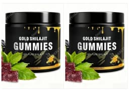 Gold Shilajit Gummies with Manuka Honey MGO 263 Himalayan Shilajit Vegan Non GMO Gluten Free Energy Vitality Supplement 30 Count