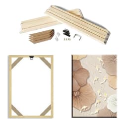45x65 50x70 30x40cm Wall Art Painting Frame Wooden Frames for Canvas Oil Painting Diamond Painting Frames Canvas Wall Frame