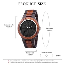 BOBO BIRD Original Wooden Men's Watches New Design Fashion Quartz Wristwatch Top Japanese Quartz Movement Cool Box Dropshipping