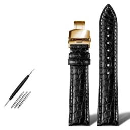 Genuine alligator leather Watch Strap 18mm 19mm 20mm 21mm 22mm 24mm watchband mens watch band crocodile skin bracelet belts