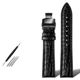 Genuine alligator leather Watch Strap 18mm 19mm 20mm 21mm 22mm 24mm watchband mens watch band crocodile skin bracelet belts
