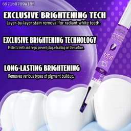 POZOAMIS Purple Orthodontic Toothbrush: Whitens And Brightens Teeth, Breaks Down Stubborn Plaque, Quickly Repairs And Cleans, Removes Black Teeth And Cavities, Freshens Breath, And Is An Oral Care Tool.