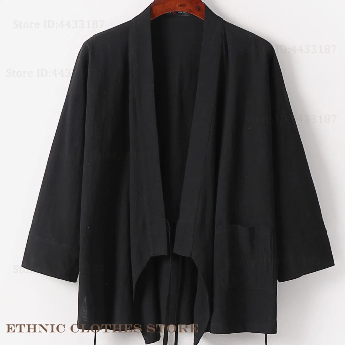 Large Size 3XL-9XL Japanese Kimono Cardigan Yukata Men Cotton Linen Jacket Open Front Casual Summer Shirt Coat Harajuku Outwear