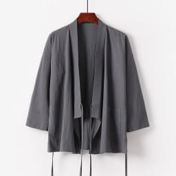 Large Size 3XL-9XL Japanese Kimono Cardigan Yukata Men Cotton Linen Jacket Open Front Casual Summer Shirt Coat Harajuku Outwear