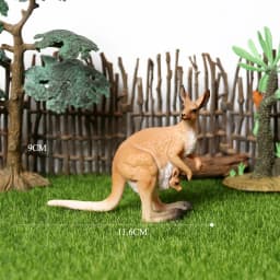 Realistic Australian Wildlife Animal Figurines Emu Koala Platypus Kangaroo Echidna Tasmaniandevil Forest Model Figures Toys
