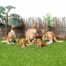 Realistic Australian Wildlife Animal Figurines Emu Koala Platypus Kangaroo Echidna Tasmaniandevil Forest Model Figures Toys