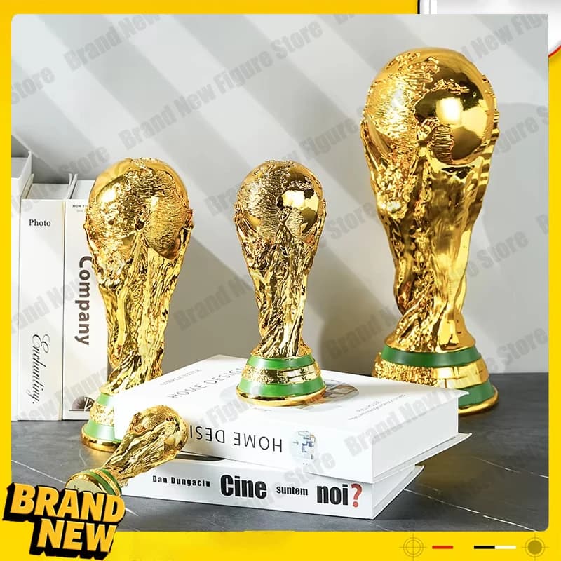 In Stock 2026 FIFA World Cup Trophy Model Ornament Football Trophy Model Soccer Fan Commemorative Decoration Collection Gifts