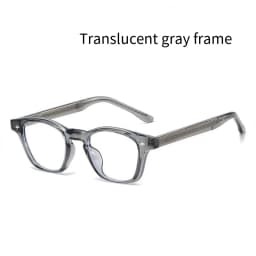 Personality Vintage Spectacles Frame Men Women Ultralight TR90 Square Rivet Frame Anti Blue Light Optical Eyeglasses