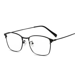 Sun Photochromic Lens Square Nearsighted Glasses Anti-blue Light Computer Prescription Eyeglasses Diopter 0 -0.5 -1.0 To -4.0