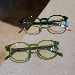 Fashion Colorful Spectacles Frame Male Female TR90 Rivet Round Frame Computer Blue Light Blocking Lens Optical Eyeglasses