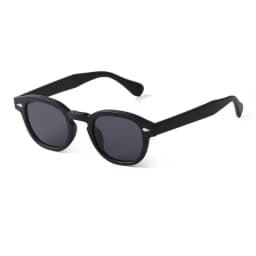 Vintage Fashion Shell Round Sunglasses Women Men 2024 Brand Design Retro Rivet Yellow Blue Lens Square Sun Glasses Female UV400