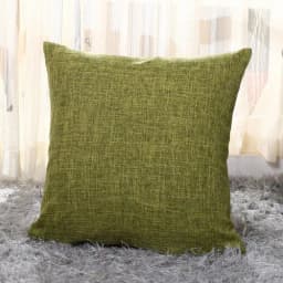 Pillow Case Home Decoration Salon Cushion Cover 50X50 Solid Pillowcase with Zipper Cotton Linen for Sofa Car Chair 45x45 40X40