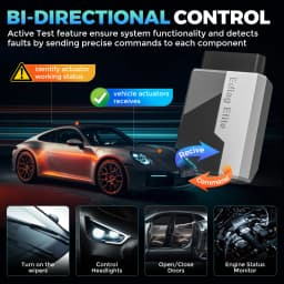 [2026 NEW] KINGBOLEN Ediag Elite Bi-Directional Scanner with Lifetime Free Update &15 Resets Car Diagnostic Tool pk Thinkdiag