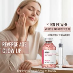 30ml Deep Collagen Silk Peptide Ampoule PDRN Firming Face Serum,Hydrating K-Beauty Essence for Elastic Glowing Skin Care 30/50ml