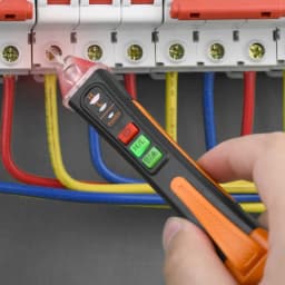 T02A Smart Voltage Detector Non-Contact Test Pencil Voltage Detector Pen Voltage Indicator Breakpoint Finder Sound Light Alarm