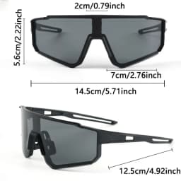 1pc Men'S Large Frame Fashion Glasses Lightweight & Durable for Daily Life & Activities Casual Style Ordinary Decorative Glasses