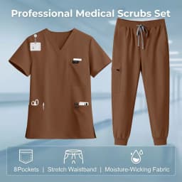 High Quality Clinical Pharmacy Beauty Salon Spa Top+Pants Hospital Surgical Uniform Woman Men Medical Nursing Scrub Uniforms Set