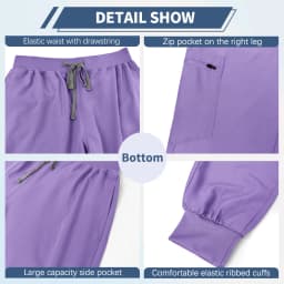 High Quality Clinical Pharmacy Beauty Salon Spa Top+Pants Hospital Surgical Uniform Woman Men Medical Nursing Scrub Uniforms Set