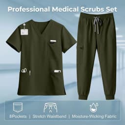 High Quality Clinical Pharmacy Beauty Salon Spa Top+Pants Hospital Surgical Uniform Woman Men Medical Nursing Scrub Uniforms Set