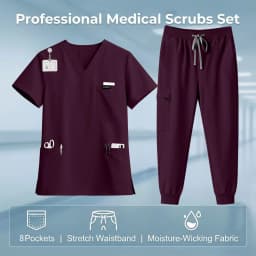 High Quality Clinical Pharmacy Beauty Salon Spa Top+Pants Hospital Surgical Uniform Woman Men Medical Nursing Scrub Uniforms Set