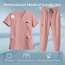 High Quality Clinical Pharmacy Beauty Salon Spa Top+Pants Hospital Surgical Uniform Woman Men Medical Nursing Scrub Uniforms Set