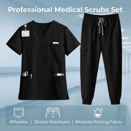 High Quality Clinical Pharmacy Beauty Salon Spa Top+Pants Hospital Surgical Uniform Woman Men Medical Nursing Scrub Uniforms Set