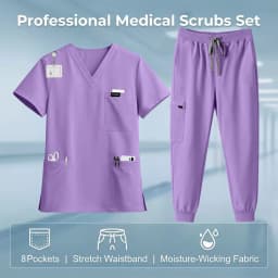 High Quality Clinical Pharmacy Beauty Salon Spa Top+Pants Hospital Surgical Uniform Woman Men Medical Nursing Scrub Uniforms Set