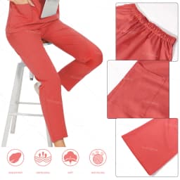 Anti-Wrinkle Premium Fabric Clinical Uniforms Washable Nurse Uniforms Medical Scrubs Sets Surgical Blouse Pockets Straight Pants