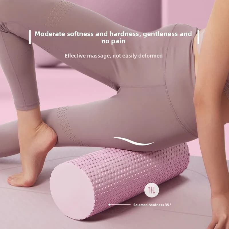 EVA Yoga Foam Roller High Density for Pilates Yoga Muscle Massage and Fitness Sizes 30cm Diameter 10CM Unisex
