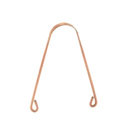 1PCS Pure Copper Oral Cleaner Brush Tongue Scraper Fresh Cleaning Hygiene High Quality Tounge Scraper