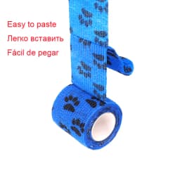 Colorful Printed Self Adhesive Elastic Bandage Wrap Tape 4.8m Sports Protector Bands for Finger Ankle Palm Joint Pet